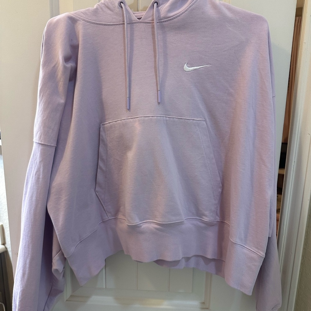 Nike Women's Light Purple Hoodie